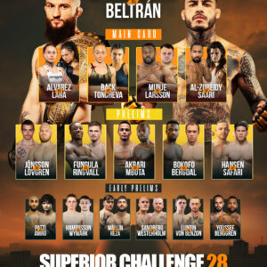 Superior Challenge 28 – Fight Card – Finished